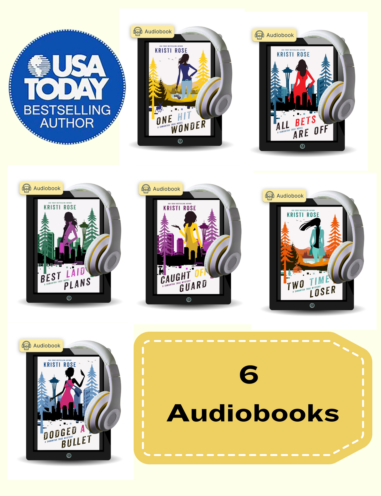 The Samantha True Mystery Series: Complete AUDIOBOOK Set (books 1-6)