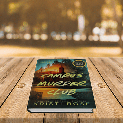 BOOKS AND BOOZE CRUISE PREORDER:  Special Edition : Campus Murder Club (SIGNED HARDBACK)