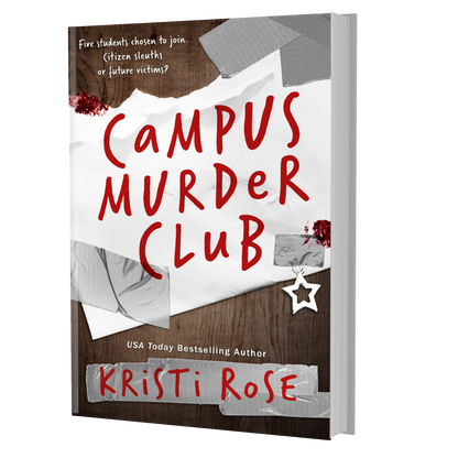 BOOKS AND BOOZE CRUISE PREORDER: Campus Murder Club (SIGNED PAPERBACK)