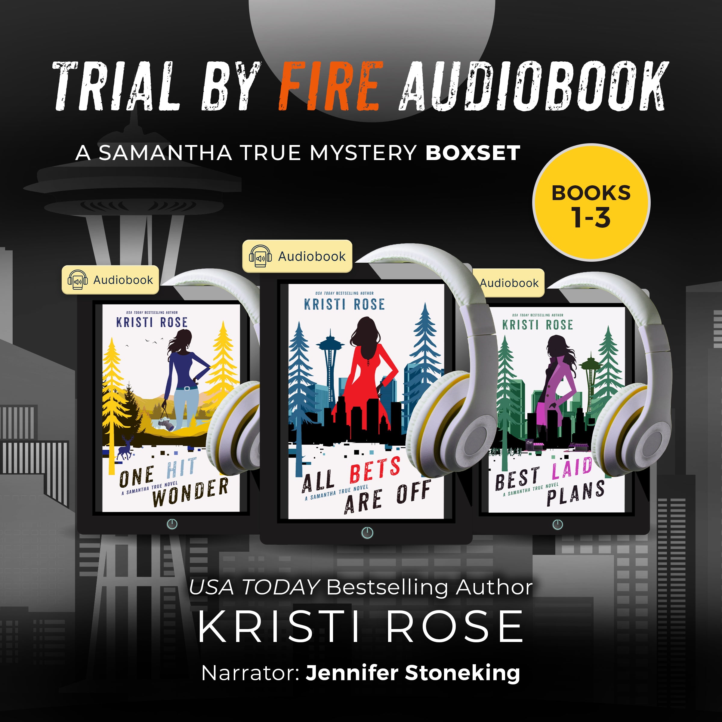 Trial by Fire: The Samantha True Mysteries AUDIOBOOK Boxset Books 1-3