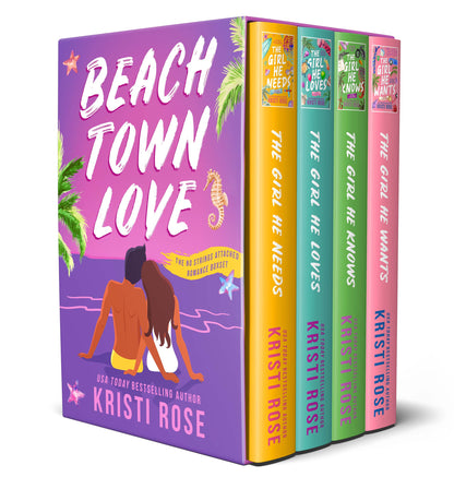 Beach Town Love: A No Strings Attached Boxset Books 1-4 EBOOKS