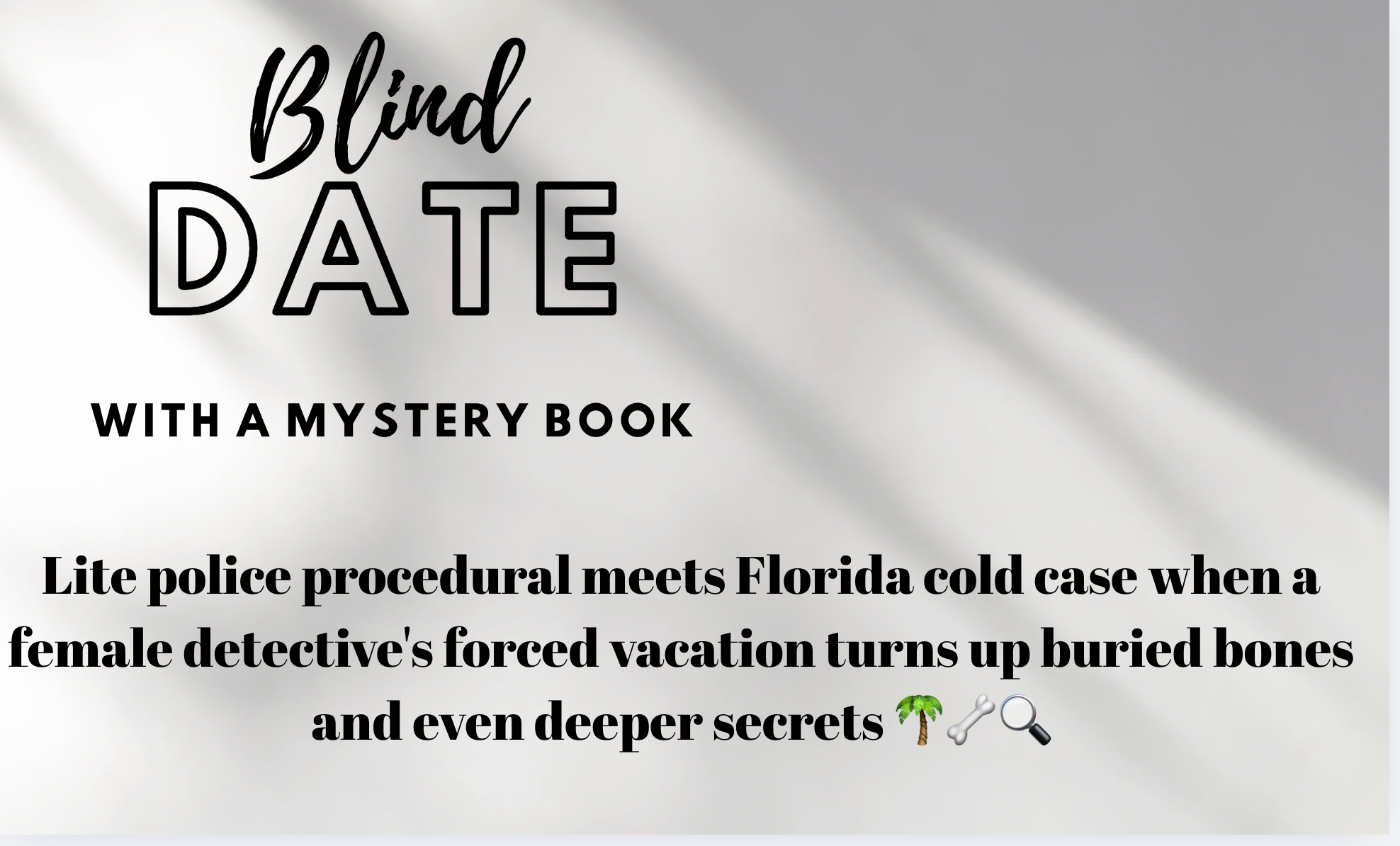 Blind date with an Ebook (Mystery)